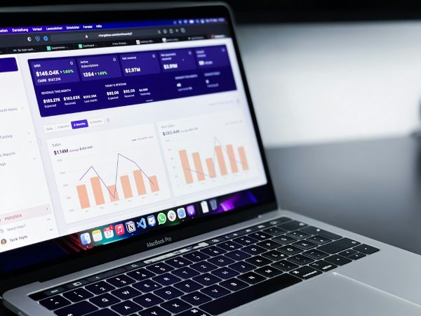 Google Analytics on Laptop
