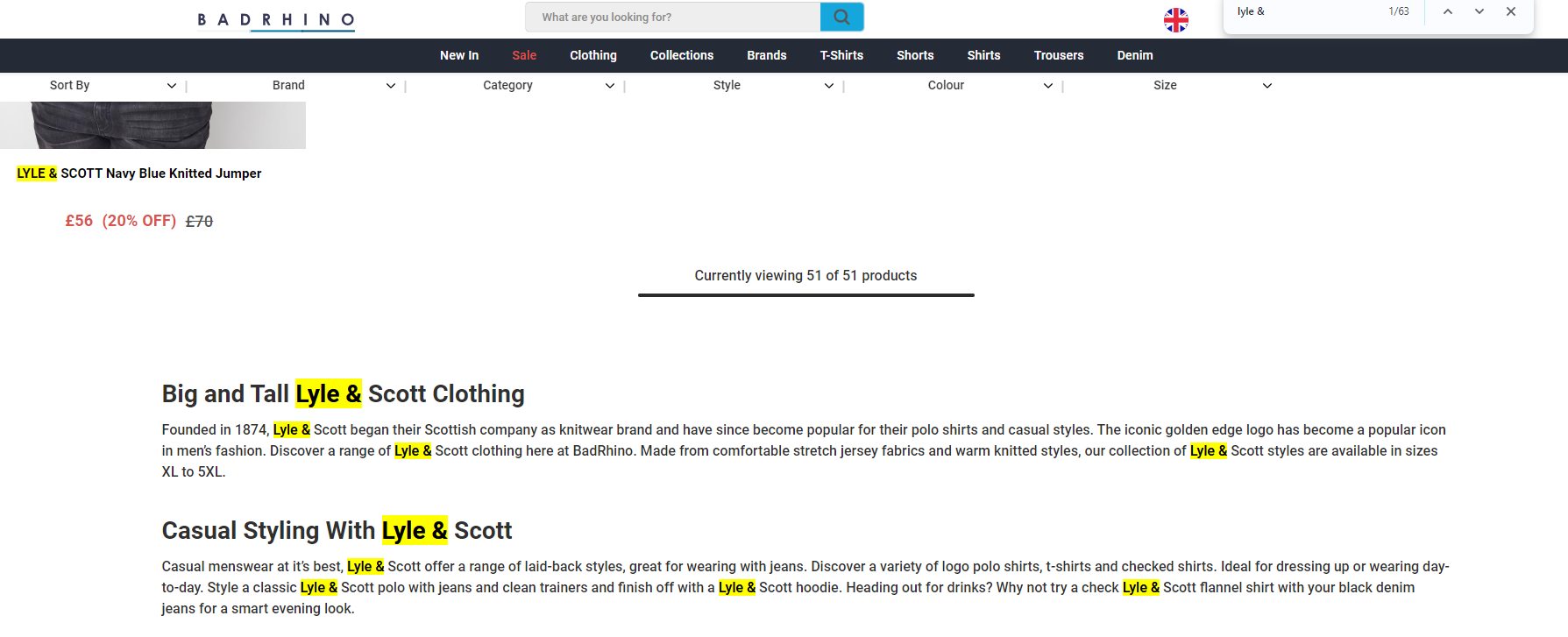 Example of Keyword Stuffing For SEO