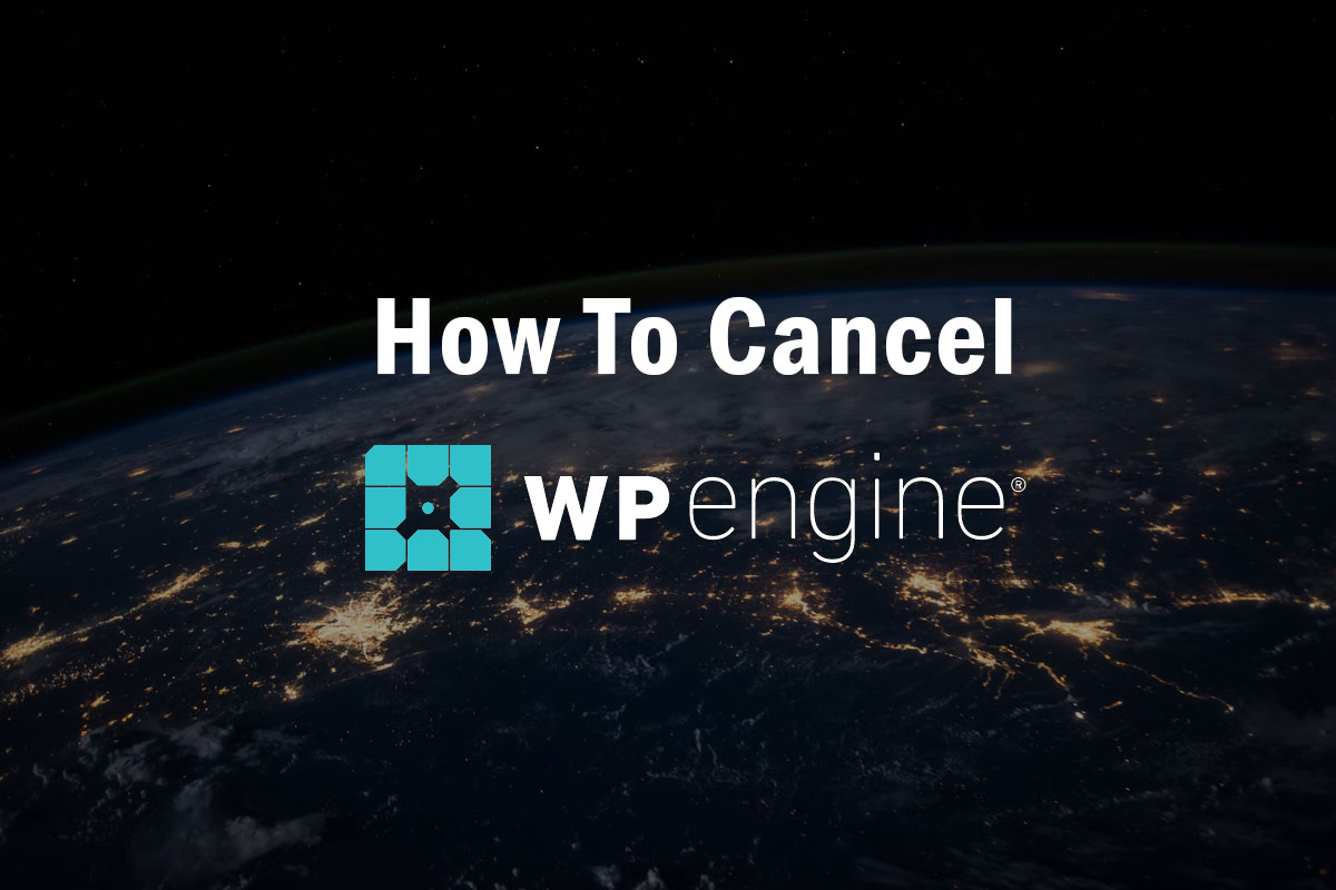 How To Cancel A WP Engine Site Banner