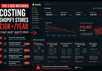 5 SEO Mistakes Costing Shopify Stores