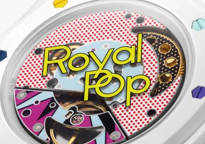 Swatch x AP Royal Pop Pocket Watch