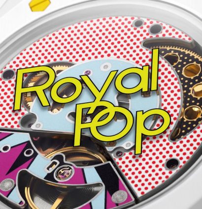 Swatch x AP Royal Pop Pocket Watch