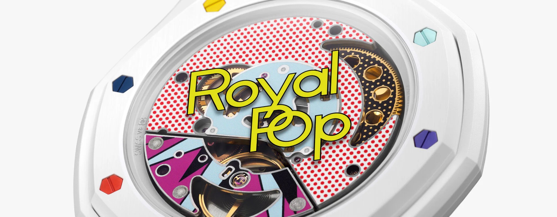 Swatch x AP Royal Pop Pocket Watch