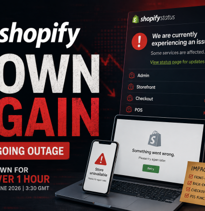 Shopify Platform Down Again