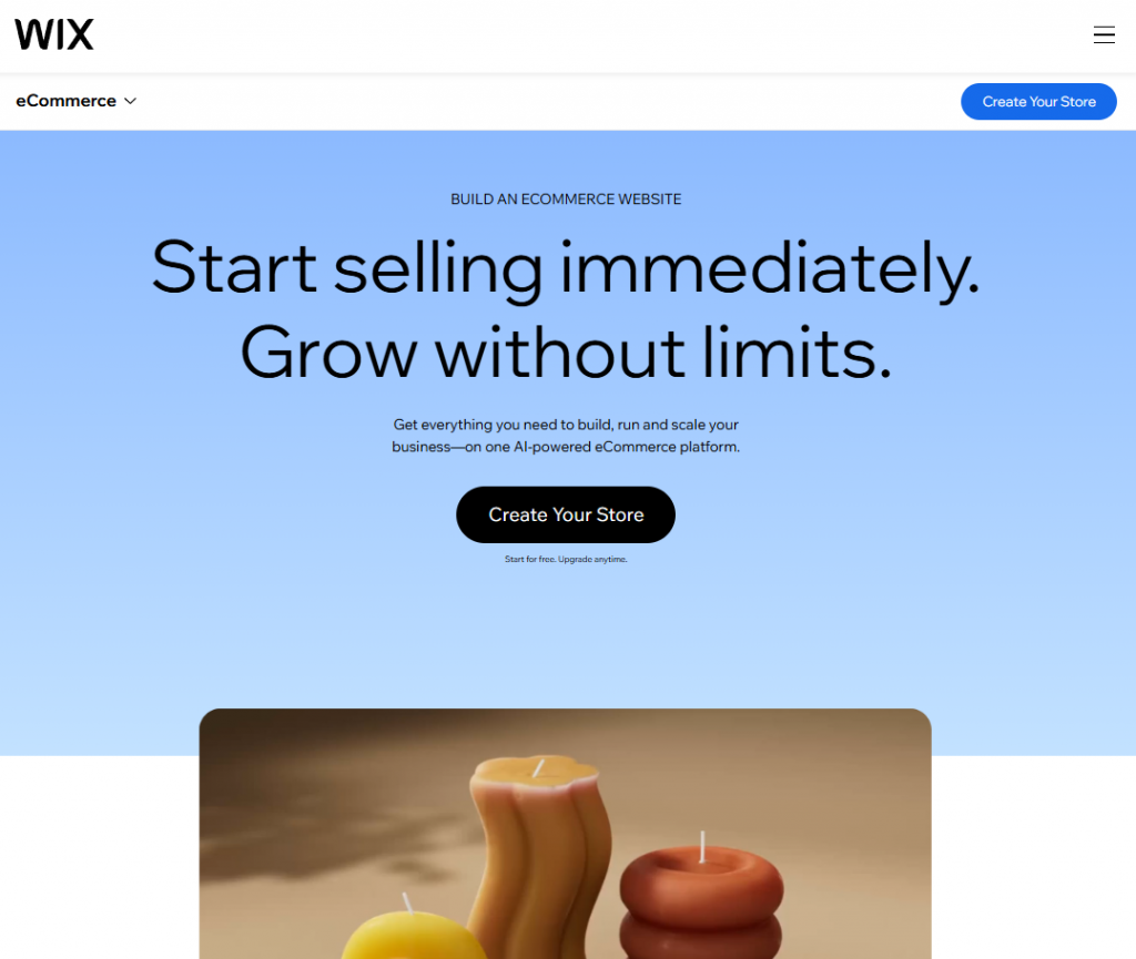 Wix Ecommerce Service