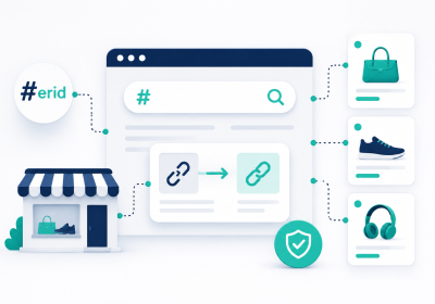 erid showing on shopify urls
