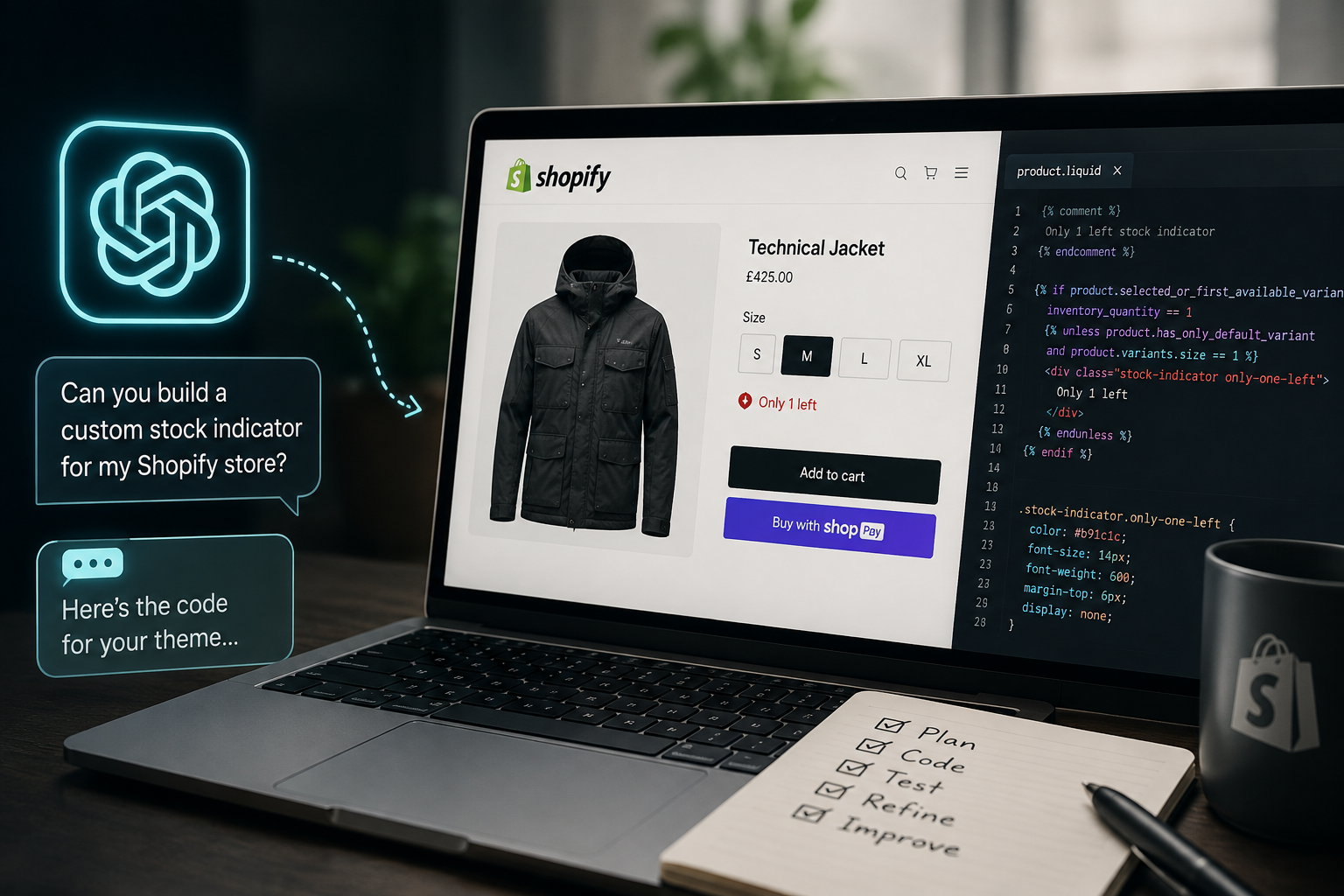 Can Ai Replace a Developer On Shopify
