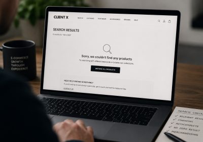 Search results problems in shopify