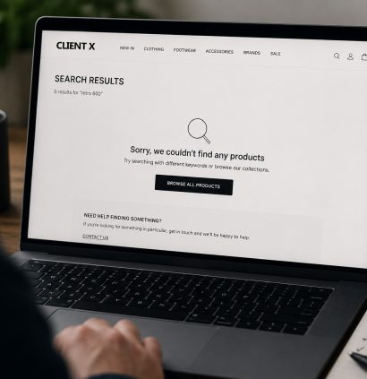 Search results problems in shopify
