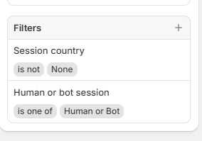 Shopify filter by human or bot
