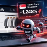 Shopify stores hit by singapore bots