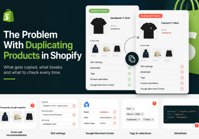 The problems with duplicating products in shopify