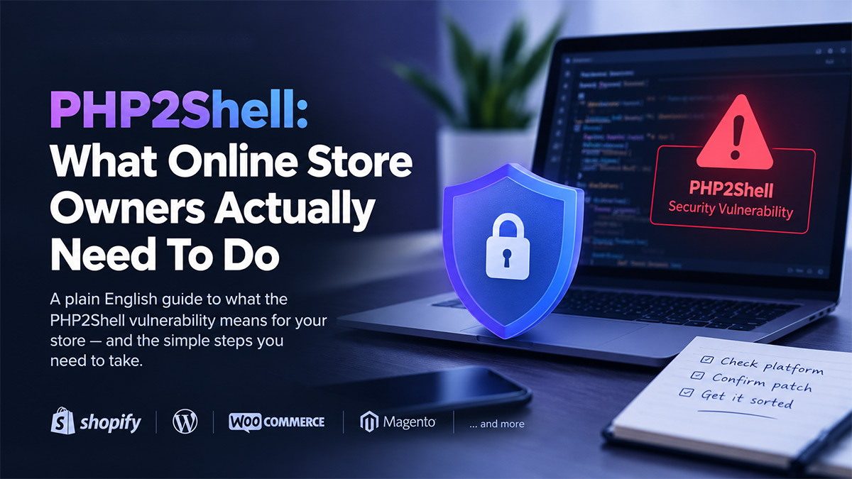 PHP2Shell What to do if you are an online store owner