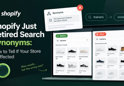 Search Synonyms Has been retired in Shopify